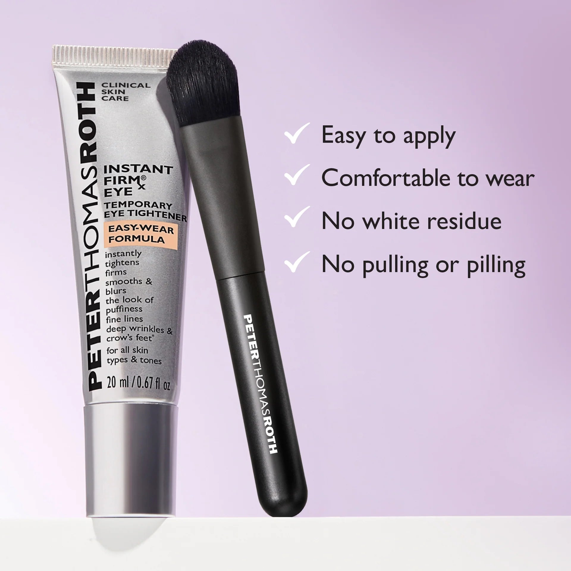 Peter Thomas Roth | Instant FIRMx® Eye Temporary Eye Tightener Easy-Wear Formula | For Firming Under-Eye Bags & Wrinkles