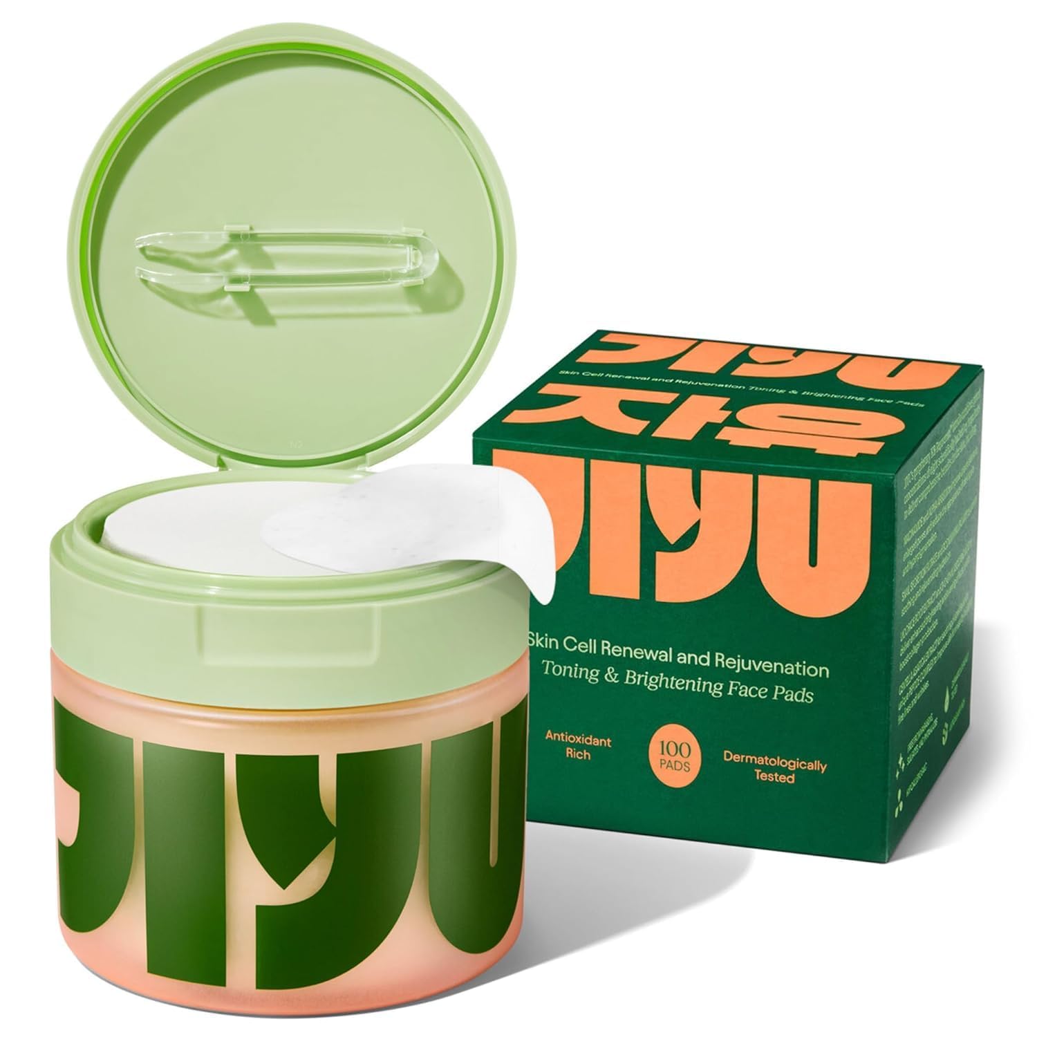 Korean Toning Polish Pads for Face – Dark Spots, Wrinkles & Dull Skin Treatment