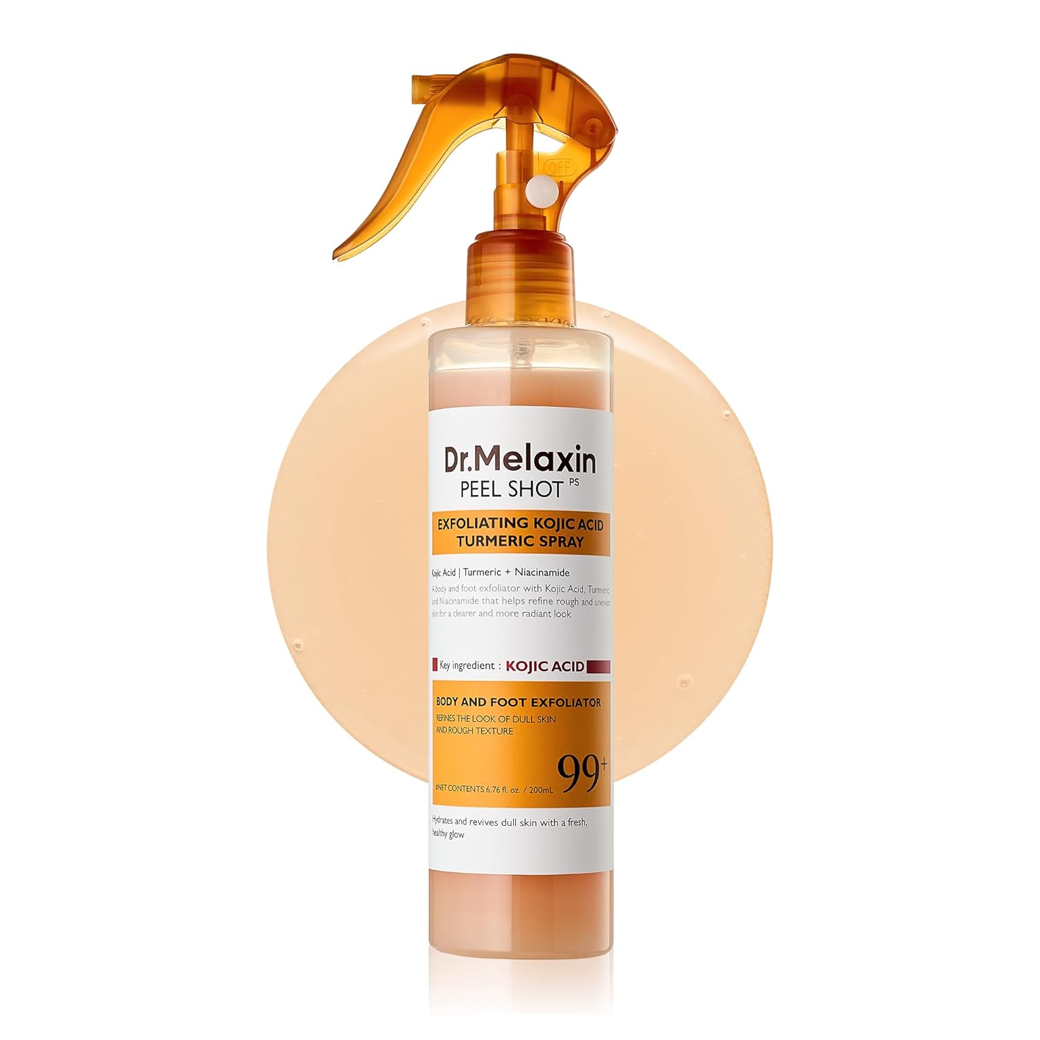 Dr.Melaxin Body Tan Removal & Brightening Kojic Acid Turmeric Spray